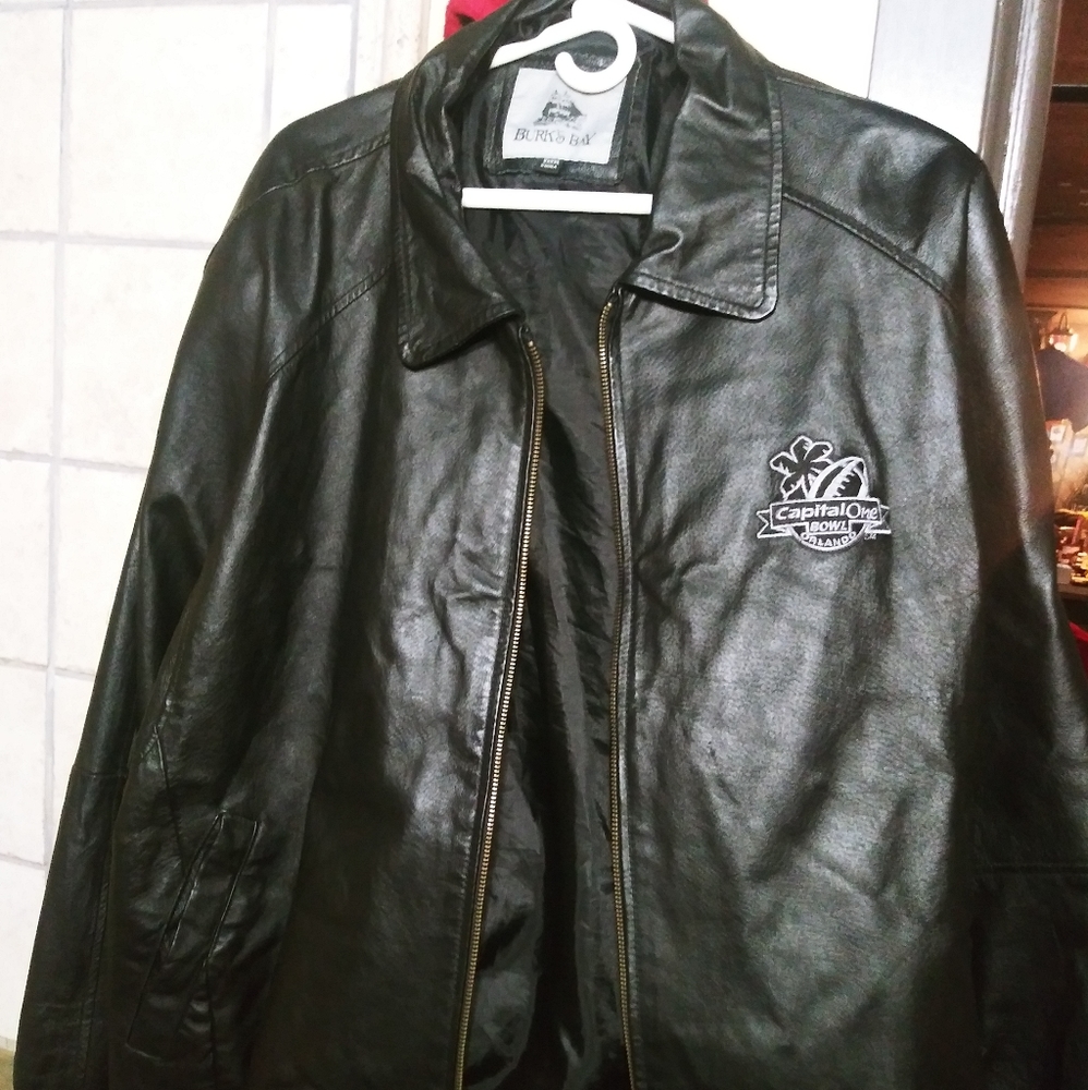 RARE Burk's Bay leather jacket